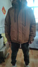 JEEP吉普羽絨服男冬季短款連帽保暖外套男士休閑夾克衣服男裝 棕色 XL 曬單實(shí)拍圖