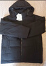 與狼共舞【鵝絨】高充絨可拆連帽羽絨服男2025冬季新款保暖厚男士外套7065 黑色001 L (175) 鵝絨量:190G 曬單實(shí)拍圖