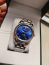 梅花（Titoni）【限時(shí)鉅惠】【咨詢(xún)有禮】瑞士手表空霸系列雙日歷時(shí)尚機械男表 藍色表盤(pán)93808S-259 曬單實(shí)拍圖