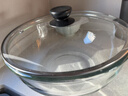 恩壽溯加厚款高硼硅玻璃碗透明沙拉碗大號和面盆不沾盆烘焙打蛋碗耐高溫 (合面調餡)+蓋子 4600ml 曬單實(shí)拍圖