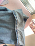 森馬（Semir）森柔牛仔|商場(chǎng)同款牛仔褲女翻邊長(cháng)褲2025秋季闊腿褲103525124007A 曬單實(shí)拍圖