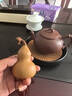 古悅堂 宜興原礦紫砂茶寵可養茶玩茶盤(pán)擺件茶道周邊小葫蘆 福祿小金剛 曬單實(shí)拍圖