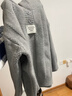 嘟嘟家寶寶連帽毛衣冬季兒童套頭上衣冬款男童衣服女童秋冬童裝 灰色110 曬單實(shí)拍圖