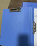 得力（deli）A4雙強力夾文件夾 加厚詩(shī)朗誦簽約夾板收集試卷資料夾子合同票據檔案收納辦公學(xué)習用品27019藍 曬單實(shí)拍圖