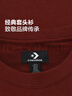 匡威（Converse）秋冬新品男經(jīng)典星星LOGO套頭衫圓領(lǐng)衛衣紅色MCH744 MCH744-607 L (175/100A) 曬單實(shí)拍圖