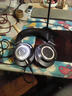 鐵三角（Audio-technica）ATH-M20X/M30X/M40X/M50X/M60X/M70X頭戴式專(zhuān)業(yè)耳機 全封閉監聽(tīng) 高解析力 高音質(zhì)錄音監聽(tīng)皮質(zhì)頭梁 M50X BK 黑色+耳機收納包 曬單實(shí)拍圖