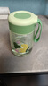 富光水杯男女生便攜式塑料杯耐高溫防摔兒童學(xué)生上學(xué)運動(dòng)杯子食品級 綠色 350ml 曬單實(shí)拍圖