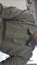 JEEP SPIRIT吉普POLO衫男士衛衣秋冬季寬松長(cháng)袖翻領(lǐng)t恤衫上衣男 灰綠 XL 曬單實(shí)拍圖