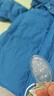 威爾貝魯（WELLBER）兒童羽絨服新款高充絨量寶寶連帽羽絨外套男童女童防寒保暖羽絨服 松石藍 【常規款】 120 曬單實(shí)拍圖