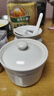 拜杰燉盅陶瓷湯碗隔水內膽蒸蛋碗豬油粥燕窩盅罐餐具帶蓋勺中號400ml 曬單實(shí)拍圖