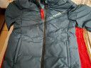 李寧運動(dòng)羽絨服短款男士冬季新款保暖御寒防風(fēng)防潑水連帽上衣羽絨外套 螺黛青 M 曬單實(shí)拍圖