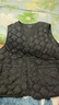 坦博爾羽絨馬甲女內穿輕薄款內膽坎肩背心秋冬保暖外套TB5330112Z 黑色 2XL 曬單實(shí)拍圖