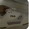 FILA 斐樂(lè )官方女鞋CAMPUS 1S板鞋2026春季新款方塊鞋1S時(shí)尚休閑鞋 奶油白色-CC 38 曬單實(shí)拍圖