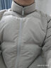 馬登工裝美式休閑90白鴨絨羽絨服男戶(hù)外防風(fēng)外套冬季男士保暖面包服 淺灰色 【立領(lǐng)羽絨服短款/加厚防寒服/男款羽絨服】 L 曬單實(shí)拍圖