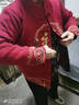 啄木鳥(niǎo)（TUCANO）秋冬奶奶裝加絨衣服外套中年老年加絨新中式唐裝國風(fēng)保暖媽M媽裝 JM10086酒紅 加絨 4XL 建議135-155斤 曬單實(shí)拍圖