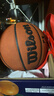 Wilson威爾勝全新NBA官方比賽用球復刻版AUTHENTIC室內外成人7號籃球 曬單實(shí)拍圖