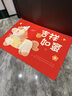 意尚（YISHANG）紅色馬年入戶(hù)門(mén)地墊2026新款喜慶防滑除塵耐磨腳墊玄關(guān)大門(mén)口地毯 曬單實(shí)拍圖