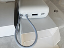 小米（MI）【3C認證】小米自帶線(xiàn)充電寶 20000 22.5W 淺灰 可上飛機/火車(chē)多彩便攜  iPhone安卓可用 曬單實(shí)拍圖