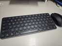 雷柏（Rapoo）9050S 78鍵無(wú)線(xiàn)/藍牙多模鍵鼠套裝 刀鋒超薄便攜無(wú)線(xiàn)鼠標鍵盤(pán)鋰電池 支持Windows/MacOS系統 深灰 曬單實(shí)拍圖