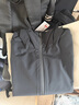 京東京造連帽壓膠男士夾克高端商務(wù)外套防風(fēng)防雨冬季新款沖鋒夾克 黑色 XL 曬單實(shí)拍圖