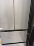 美的（Midea）417法式多門(mén)四開(kāi)門(mén)嵌入式60CM超薄一級雙變頻智能家用電冰箱MR-417WFPE流蘇銀煥新補貼 曬單實(shí)拍圖