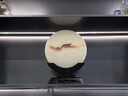 玄武石玉石平安扣擺件和氏璧新中式客廳玄關(guān)酒柜裝飾喬遷新居開(kāi)業(yè)送禮品 K395吉祥玉璧（直徑約26cm） 曬單實(shí)拍圖