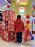 ASK JUNIOR男童羽絨服兒童冬加厚保暖拜年服中大童紅色新年連帽外套 曬單實(shí)拍圖