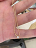 伊燦一顆鋯石輕奢吊墜項鏈女小眾設計感頸鏈2025年新款爆款簡(jiǎn)約鎖骨鏈 一顆真心鋯石項鏈 曬單實(shí)拍圖