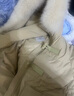 香影中長(cháng)款大毛領(lǐng)羽絨服女2025冬季新款韓系寬松面包服卡其色外套 卡其色 S 曬單實(shí)拍圖