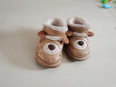 冬季兒童棉鞋2025新款卡通可愛(ài)防滑保暖防水居家室外寶寶棉鞋 咖啡 15.5 -24/25內長(cháng)15.5CM約2-3歲 曬單實(shí)拍圖