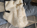 雪淚羊皮毛一體棉褲男女中老年高腰真皮保暖抗寒羊皮褲子羊毛內膽皮褲 整皮內丹[松緊腰松緊腿] 均碼 腰圍3.2尺[155-170斤] 曬單實(shí)拍圖