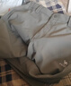 駱駝（CAMEL）加絨工裝男褲防風(fēng)防水傘兵軟殼休閑褲 C15CAYL6014 槍灰色 XXXL 曬單實(shí)拍圖