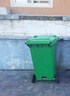 科力邦（Kelibang) 戶(hù)外垃圾桶 大號加厚240L商用塑料環(huán)衛垃圾桶帶蓋輪工業(yè)小區物業(yè)翻蓋果皮箱 綠色 單個(gè) 曬單實(shí)拍圖