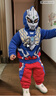 ULTRAMAN【正版】賽羅奧特曼兒童衣服衛衣馬甲三件套 120cm可拆卸護鏡 曬單實(shí)拍圖