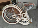 永久折疊自行車(chē)成年人女士折疊車(chē)自行車(chē)大學(xué)生單車(chē)通勤上班親子自行車(chē) 【糯玉杏】高配版+定制車(chē)筐 22寸單速 曬單實(shí)拍圖