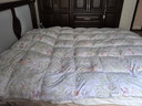 水星家紡羽絨被95%白鵝絨被子冬季加厚冬被芯雙人羽絨被200cm×230cm-1000g 曬單實(shí)拍圖