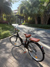 飛鴿城市自行車(chē)26英寸可折疊車(chē)架男女式成人學(xué)生通勤代步單車(chē)6速黑 曬單實(shí)拍圖