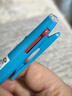 斑馬牌（ZEBRA）多功能三色中性筆 黑藍紅0.5mm多色筆 學(xué)生商務(wù)辦公簽字筆J3J2 淺藍色桿 曬單實(shí)拍圖