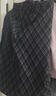 IEF/愛(ài)依服2025新款秋季時(shí)尚半身裙氣質(zhì)通勤百搭格子長(cháng)包裙 灰藍格 S 曬單實(shí)拍圖