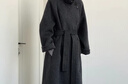 九上錦【達人嚴選】立領(lǐng)雙面初剪羊毛大衣秋冬時(shí)尚氣質(zhì)百搭顯瘦66006 灰色 M 曬單實(shí)拍圖