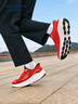 斯凱奇（Skechers）2025夏季新品男女同款運動(dòng)鞋閃穿科技便捷舒適透氣輕便穿脫 紅色/RED 41 曬單實(shí)拍圖