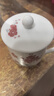 紅官窯陶瓷泡茶杯帶蓋家用辦公室定制茶杯套裝實(shí)用送人禮物水杯整套白瓷 梅竹同春450ml1只 曬單實(shí)拍圖