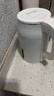 志高（CHIGO）【熱銷(xiāo)百萬(wàn)+】燒水壺電熱水壺電水壺雙層防燙1.8L大容量家用燒水壺304不銹鋼內膽大功率快速燒水 曬單實(shí)拍圖