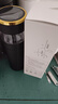 Jidaocook茶水分離商務(wù)保溫杯智能測溫泡茶水杯車(chē)載便攜辦公男女杯子 金邊黑色（316內膽） 450ml  450ml 【智能升級款】 曬單實(shí)拍圖