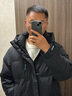 鴨鴨新款男士短款羽絨服冬季連帽戶(hù)外休閑潮流保暖加厚防風(fēng)外套男寬松 曬單實(shí)拍圖