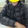 保姆鵝 女款羽絨服內膽純色輕薄舒適保暖內搭女士超輕疊穿冬裝[NG2720] 炭黑 M /165/88A 曬單實(shí)拍圖