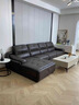 全友家私2026款真皮沙發(fā)現代簡(jiǎn)約經(jīng)典組合大小戶(hù)型左右貴家用同款 標準版-接觸面真皮 單人位：1.3米 曬單實(shí)拍圖