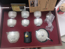 講茗堂999鎏銀功夫茶具套裝送禮物品高檔領(lǐng)導長(cháng)輩退休喬遷實(shí)用男生日 百福銀套裝-10頭-次日達 曬單實(shí)拍圖