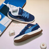 彪馬（PUMA）官方 男女同款復古休閑板鞋 PARK LIFESTYLE EASY SUEDE 407867 海軍藍-地平線(xiàn)藍-金色-02 42 曬單實(shí)拍圖