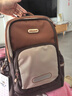 卡拉羊【蔣勤勤代言】書(shū)包小學(xué)生初高中生游學(xué)包大容量高顏值雙肩包男女 【18L】焦糖棕|防潑水面料 曬單實(shí)拍圖